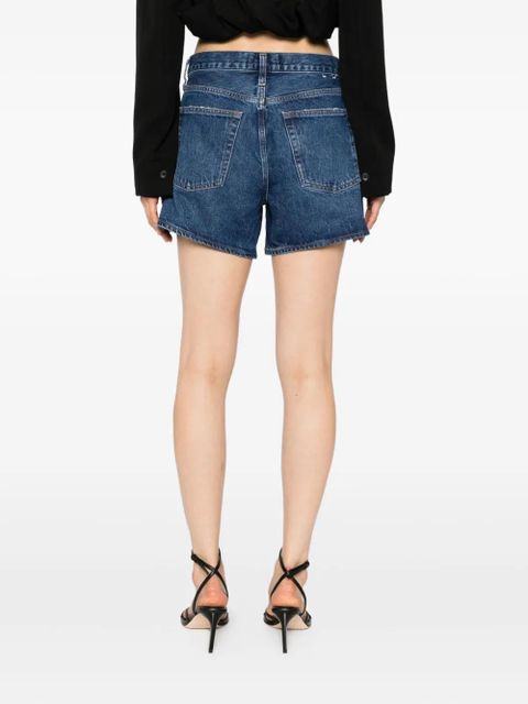 AGOLDE classic five-pocket denim shorts - Blue