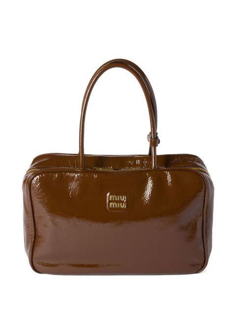 Miu Miu Beau tote bag - Brown - zdjęcie produktu nr 1