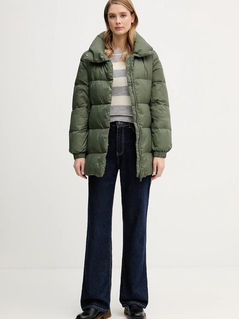 United Colors of Benetton sweter wełniany damski kolor szary 103ME107E