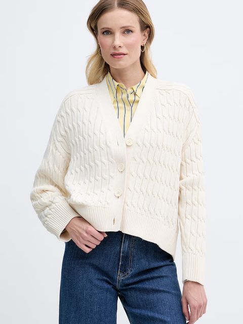 Tommy Hilfiger kardigan damski bawełniany - zdjęcie produktu nr 1