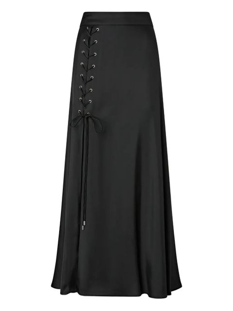 PINKO lacing skirt - Black - zdjęcie produktu nr 1