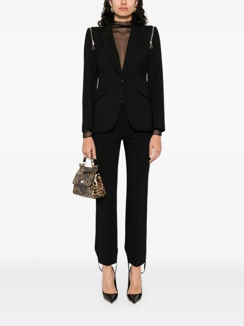 Givenchy pressed-crease trousers - Black