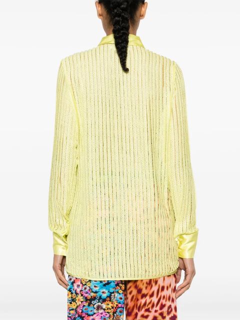 Charo Ruiz Ibiza Achty lace-detail shirt - Green