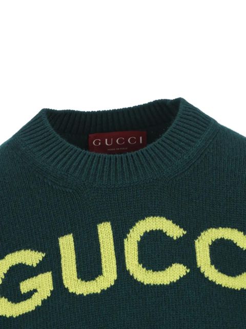 Gucci short-sleeve logo T-shirt - Green