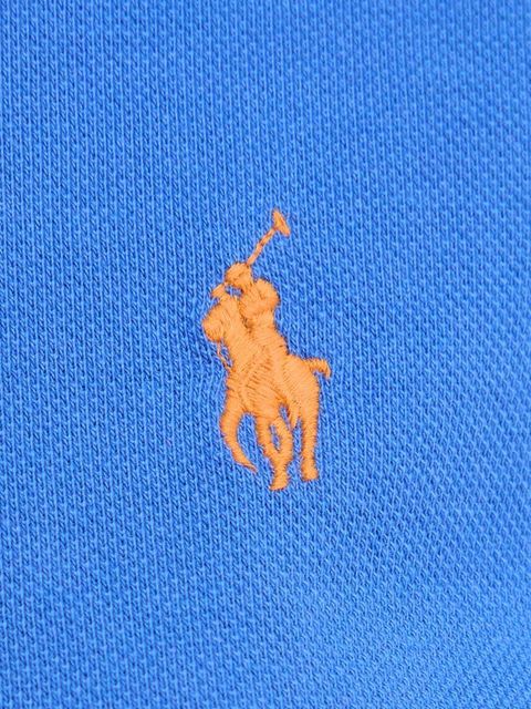 Polo Ralph Lauren sukienka bawełniana kolor niebieski mini prosta