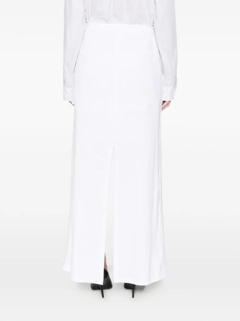 Moschino sequin maxi skirt - White