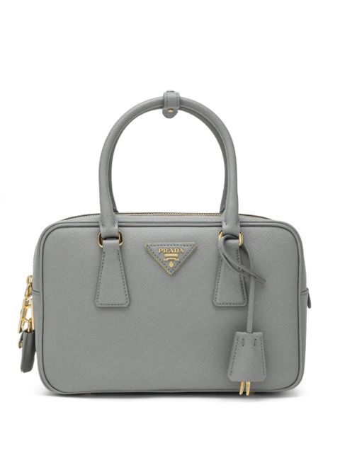 Prada triangle-plaque tote bag - Grey - zdjęcie produktu nr 1