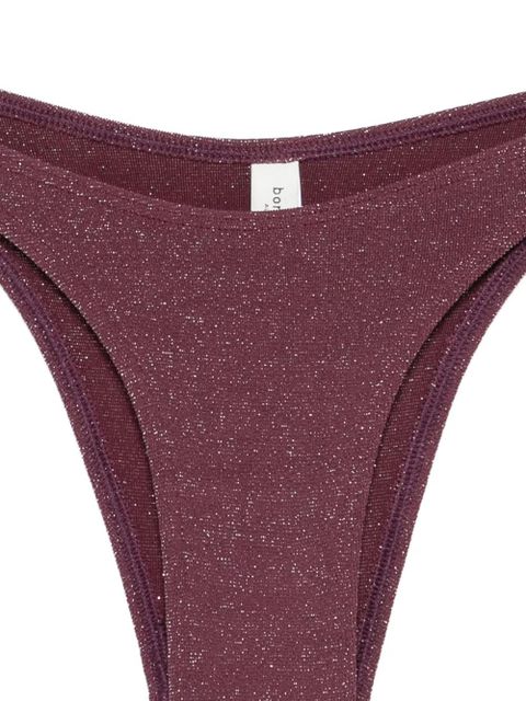 Bond-eye sparkle bikini bottoms - Purple