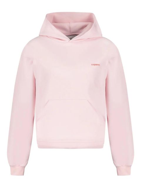 Coperni logo-print hoodie - Pink