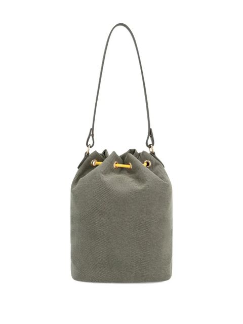 Miu Miu gabardine bucket bag - Green