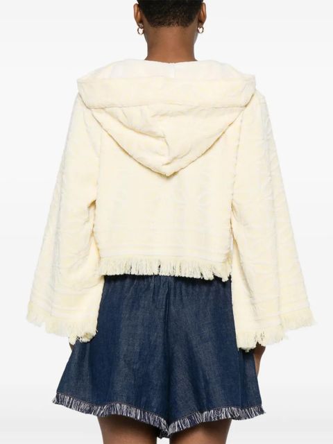 ZIMMERMANN cotton hoodie - Yellow