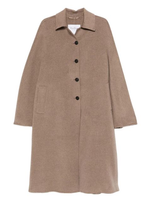 Max Mara single-breasted coat - Brown - zdjęcie produktu nr 1