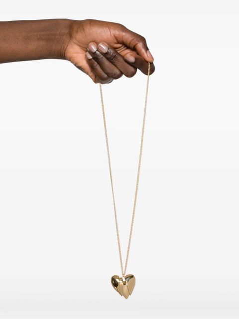 Amina Muaddi Heartbreaker necklace - Gold