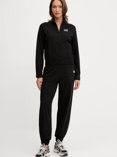 EA7 Emporio Armani dres damski kolor czarny AF13135.7W000118 - zdjęcie produktu nr 1