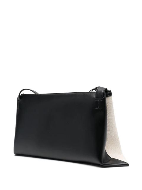 Jil Sander small logo-stamp shoulder bag - Black - zdjęcie produktu nr 2