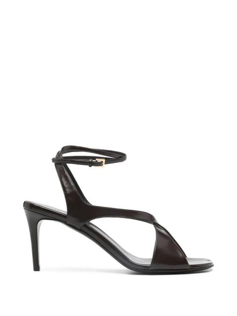 KHAITE Liria ankle strap sandals - Brown - zdjęcie produktu nr 1