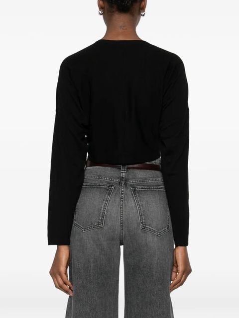 KHAITE Finn cardigan - Black