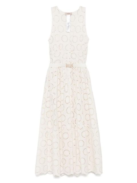 TWINSET broderie-anglaise maxi dress - Neutrals - zdjęcie produktu nr 1
