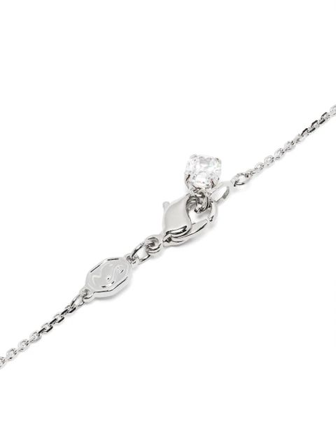 Swarovski Matrix earrings and necklace set - Silver