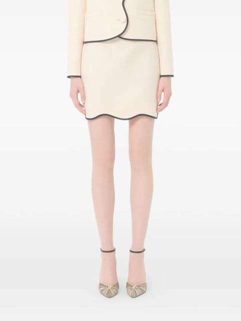 Valentino Garavani mini mini in crepe couture - Neutrals