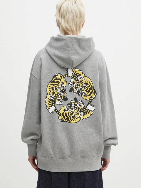 Kenzo bluza bawełniana x Verdy kolor szary z aplikacją FF58SW2404MF.94 - zdjęcie produktu nr 2