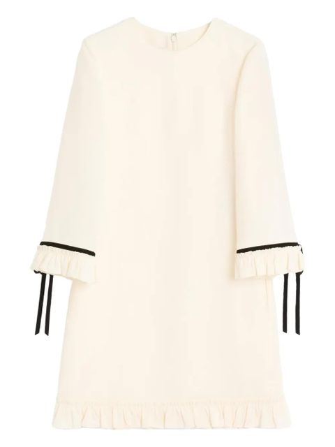 Valentino Garavani Crepe Couture mini dress - Neutrals - zdjęcie produktu nr 1