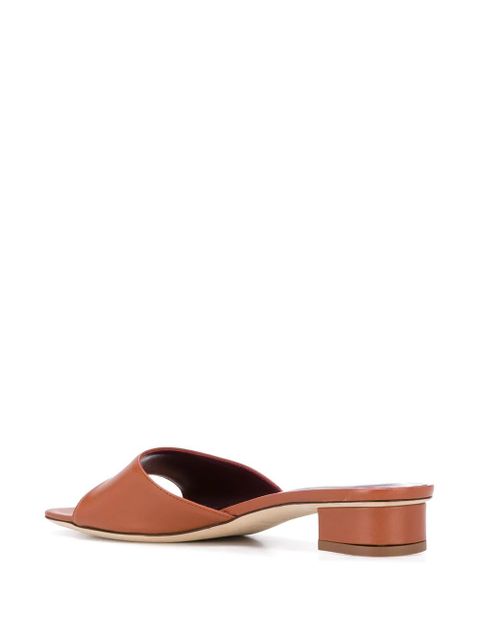 STAUD square front mule - Brown