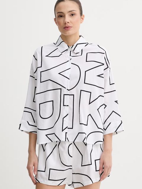 DKNY piżama damska z wiskozy - zdjęcie produktu nr 2