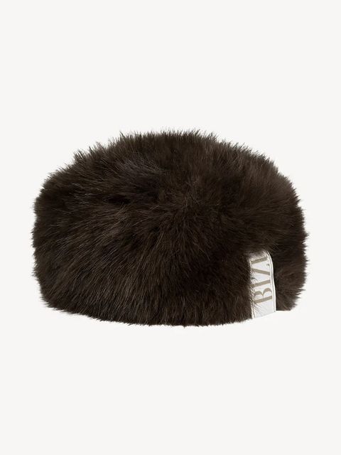 Bizuu czapka FURRA kolor brązowy FURRA BRĄZOWY - zdjęcie produktu nr 2