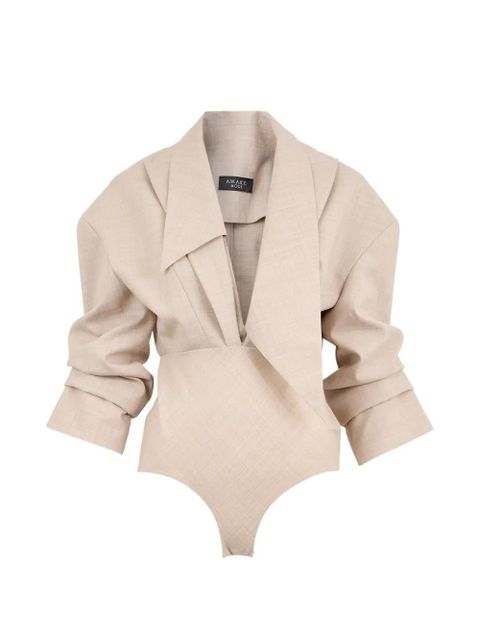 A.W.A.K.E. Mode tailored bodysuit - Neutrals - zdjęcie produktu nr 1
