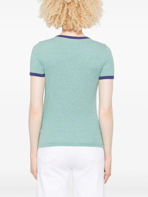 Chloé logo-print T-shirt - Green