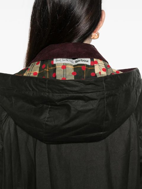 Barbour X Paul Smith hooded jacket - Green