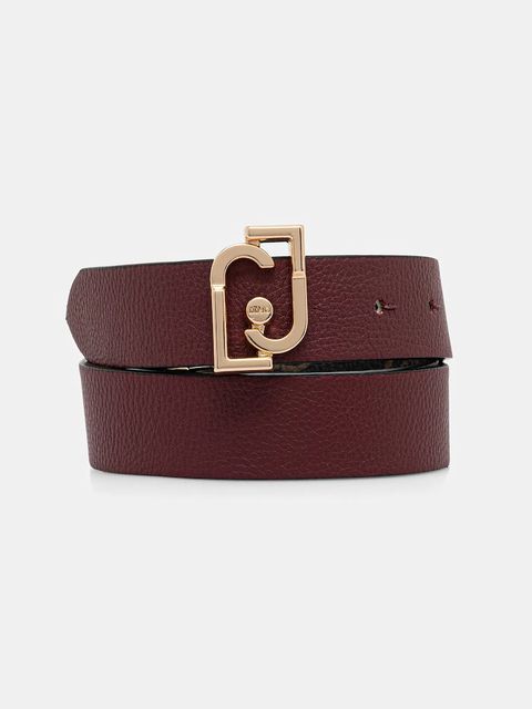 Liu Jo pasek dwustronny damski kolor brązowy AF5239.E0053 - zdjęcie produktu nr 1