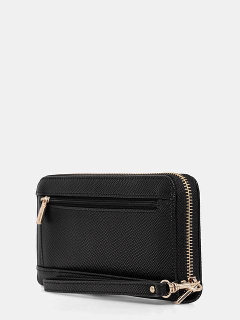 Guess portfel LAUREL damski kolor czarny SWZG74 59146 - zdjęcie produktu nr 2