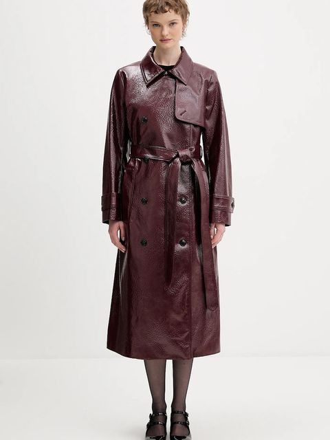 HUGO trencz Misando-1 kolor bordowy 50554264 - zdjęcie produktu nr 1