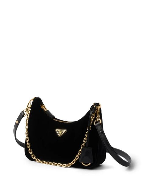Prada Re-Edition velvet mini-bag - Black