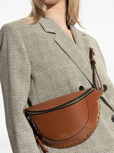 ISABEL MARANT Skano leather belt bag - Brown - zdjęcie produktu nr 2