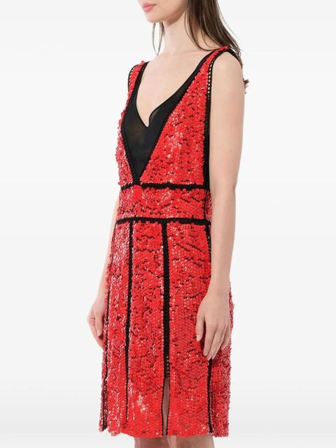 PUCCI sequin-embellished sleeveless dress - Red - zdjęcie produktu nr 2