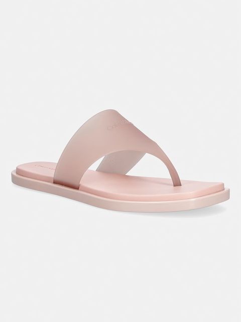 Calvin Klein japonki damskie JELLY SANDAL THONG MAT TRAN TPU - zdjęcie produktu nr 1