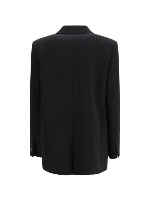 Max Mara single-breasted peak-lapel blazer - Black - zdjęcie produktu nr 2