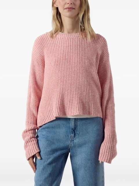 American Vintage Twily ribbed-knit sweater - Pink