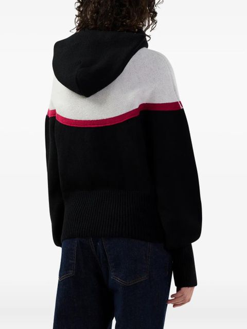 GCDS logo-embellishment hoodie - Black