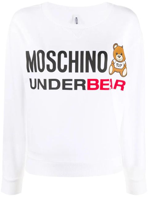Moschino Underbear lounge sweatshirt - White - zdjęcie produktu nr 1