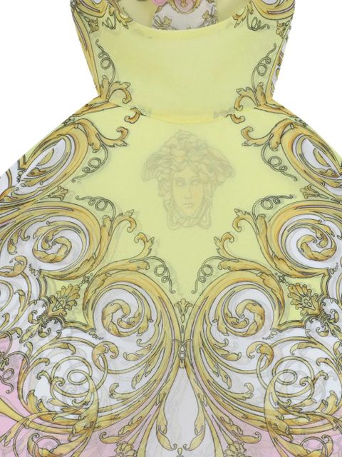 Versace printed top - Yellow
