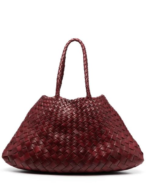 DRAGON DIFFUSION large Santa Croce shoulder bag - Red - zdjęcie produktu nr 1