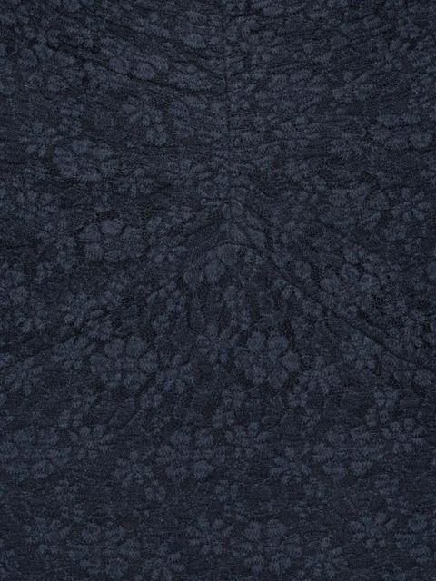 ROTATE BIRGER CHRISTENSEN floral-lace midi dress - Blue