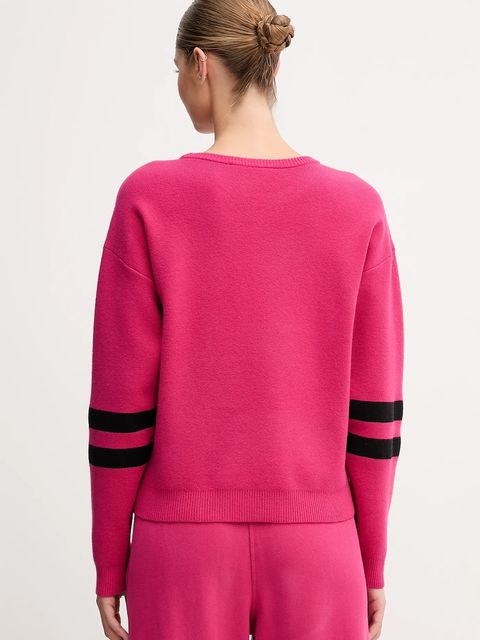 Dkny sweter damski kolor różowy DP5R0749 - zdjęcie produktu nr 2