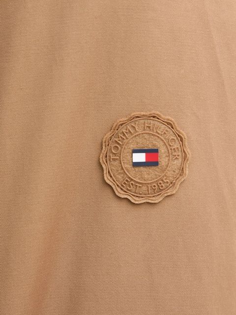 Tommy Hilfiger kurtka kolor brązowy zimowa WW0WW46533