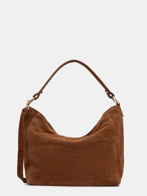 Answear.LAB torebka shopper damska zamszowa - zdjęcie produktu nr 1