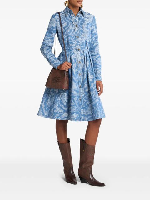 ETRO denim shirt dress - Blue - zdjęcie produktu nr 2